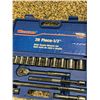 Image 2 : Westward 20 Piece 1/2" Drive Socket Wrench Set and Extra Sockets, Wrenches, Extensions