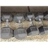 Image 3 : Hex Dumbbells and Kettlebells Assorted Weights 10-65 lb and 7-24 kg