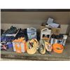 Image 1 : Automotive Maintenance Lot With Fluids, Ratchet Straps, Car Care Products, Tools