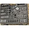Image 3 : Socket and Wrench Set with Case, Multiple Sizes and Accessories Included