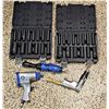 Image 1 : Pneumatic Tools with Two Socket Sets in Carry Cases
