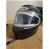 Image 2 : HJC CL-16 Full Face Motorcycle Helmet Black with Clear Visor DOT Certified