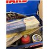 Image 2 : Westward 8-Drawer Tool Chest, Welding Rods, Grinding Discs, Hand Tools, Accessories