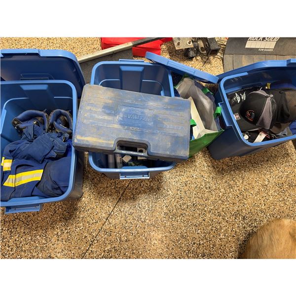 Work Gear Lot With Kodiac Boots, Arctic Wear, Westward Tool Set, Caps & Coveralls