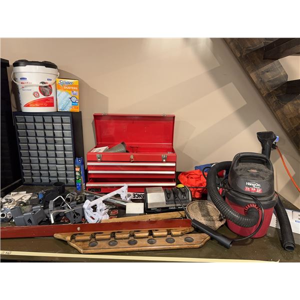 Garage Lot! Cabelas Knife Sharpener and More!