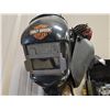 Image 2 : Harley-Davidson Welding Helmet, Hard Hat, Work Apron, and Pro Pouch Tool Holder Group