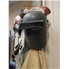 Image 3 : Harley-Davidson Welding Helmet, Hard Hat, Work Apron, and Pro Pouch Tool Holder Group