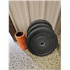 Image 6 : Adjustable AresFit Bench, Squat Rack, Rogue Weight Plates, Barbell, Medicine Ball