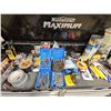 Image 1 : Workshop Tools, Drill Bits, Duct Tape, Cable Ties, Batteries, Measuring Tape