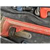 Image 2 : 3 Pipe Wrenches, Ridgid and Generic, 24" and 10" Sizes, Mixed Origin