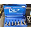 Image 2 : Westward 8pc 3/8" Metric Bit Socket Set and UltraPro 12pc SAE Hex Bit Socket Set