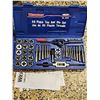 Image 2 : Westward 40 Piece Tap and Die Set With Socket Set in Blue Cases