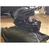 Image 1 : CKX Titan Matte Black Snowmobile Helmet with Action Cam Mount and 210° Goggles