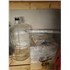Image 1 : Glass Carboy and Brew Equipment Lot with EZ Cap and Accessories