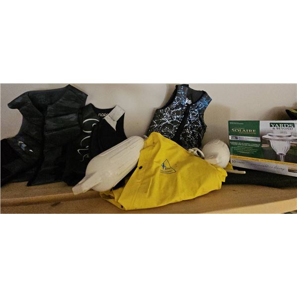 2 O'Neill Life Jackets, Child's Life Vest, and More
