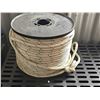 Image 1 : Spool of Braided White Rope With Yellow and Green Tracers
