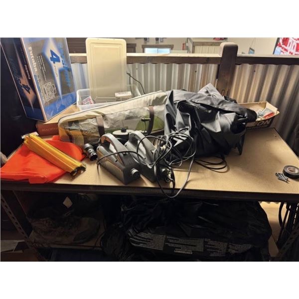 Camping Gear with Woods Tent, Helly Hansen