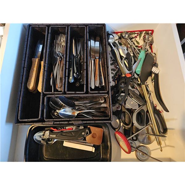 Kitchen Utensils and Cutlery Lot