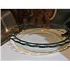 Image 3 : Pyrex Glass Pie Plates, Blue and Clear Glass