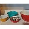 Image 2 : Mixing and Serving Bowls Lot