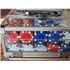 Image 2 : Two Clear Cases of Clay Poker Chips