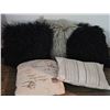 Image 1 : Four Decorative Throw Pillows, Various Styles and Colours