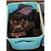Image 2 : Outdoor Gear and Clothing in Storage Bins, Includes Gloves and Sun Protection