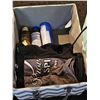 Image 3 : Outdoor Gear and Clothing in Storage Bins, Includes Gloves and Sun Protection