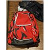 Image 1 : GRIT HTFX Red Hockey Bag and Oakley Black Backpack Lot