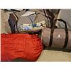 Image 1 : Woods Klondike 6 Tent With Woods Camimore 4 LB XL Sleeping Bag and Red Sleeping Bag