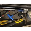 Image 4 : Hand Tools Lot With Drill Bits, Pliers, Clamps, Square, Screwdrivers, Fasteners