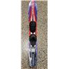 Image 1 : O'Brien Vortex Parabolic Sidecut Water Ski with Adjustable Bindings