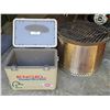 Image 5 : HotShot Fire Pit With Grilling Grate and Engel High Flyer Cooler/Dry Box