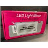Image 6 : LED Light-Up Rechargeable Mirror for Car Visors - 3 Light Modes, 80 LED's, Dimmable/Touch Control