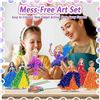 Image 6 : Poke-In-Fun Princesses Arts/Craft Kit for Kids - 3D Princess Crafting Kit - New