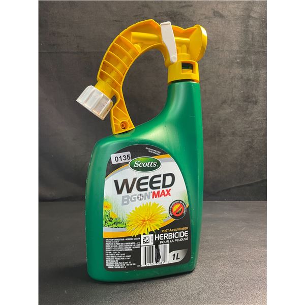 Scotts Weed B Gon Max Ready-To-Spray Weed Control for Lawns (1L) - New