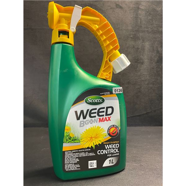 Scotts Weed B Gon Max Ready-To-Spray Weed Control for Lawns (1L) - New