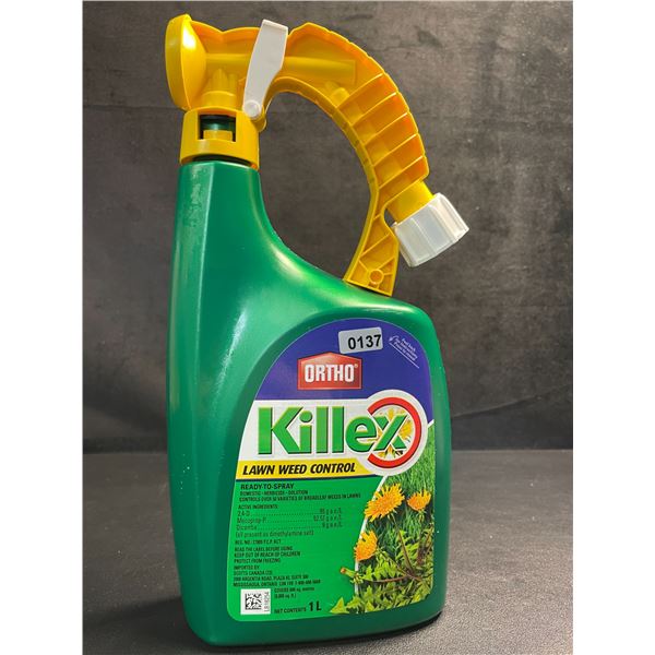 Ortho Killex Lawn Weed Control Spray (1L) Ready-To-Spray Herbicide Solution for Lawns - New