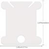 Image 5 : 8 Packs (120pcs Each) Plastic Thread Cards/Floss Bobbins for Thread/Embroidery Thread - New