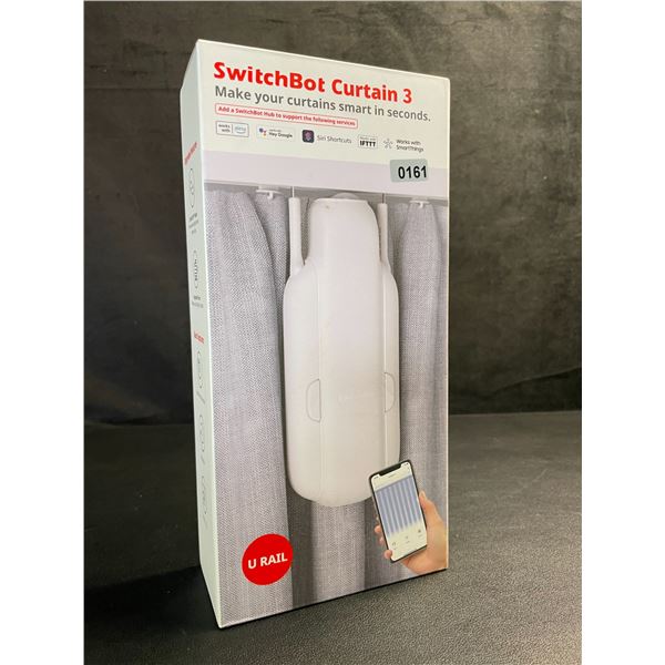Switchbot Curtain 3 Smart Automatic Curtain Opener - Blutooth Remote Control w/ App/Timer - NEW