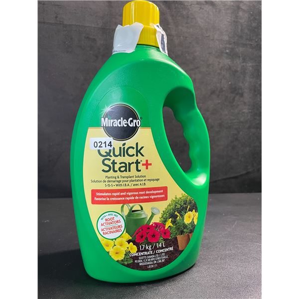 MiracleGro Quick Start+ Planting & Transplant Solution (1.7kg) For Rapid Root Development - New