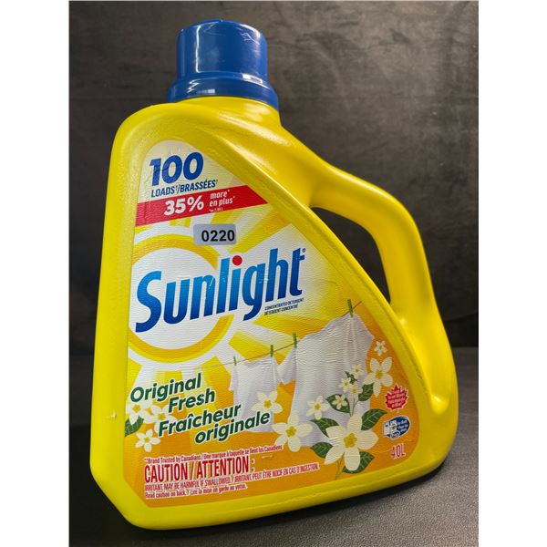 4L Jug of Sunlight Original Fresh Liquid Laundry Detergent (100 Loads) - New!