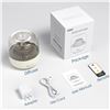 Image 4 : Ultrasonic Aromatherapy Diffuser for Home (200ml) w/ 7-Color Lights; Volcano Mountain Design - New