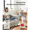 Image 7 : Ultrasonic Aromatherapy Diffuser for Home (200ml) w/ 7-Color Lights; Volcano Mountain Design - New