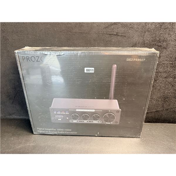 Prozor Digital Amplifier 100W+100W Digital to Analog Audio Converter - New Sealed!