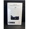 Image 1 : USB-C Rechargeable Digital Kitchen Scale (22lb/10kg Capacity) LED Touch Screen, Tempered Glass - New