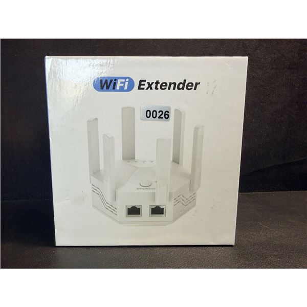 WiFi Extender/WiFi Booster (Covers Up to 12,000sq.ft & 45 Devices) High Speed/Range Coverage - New
