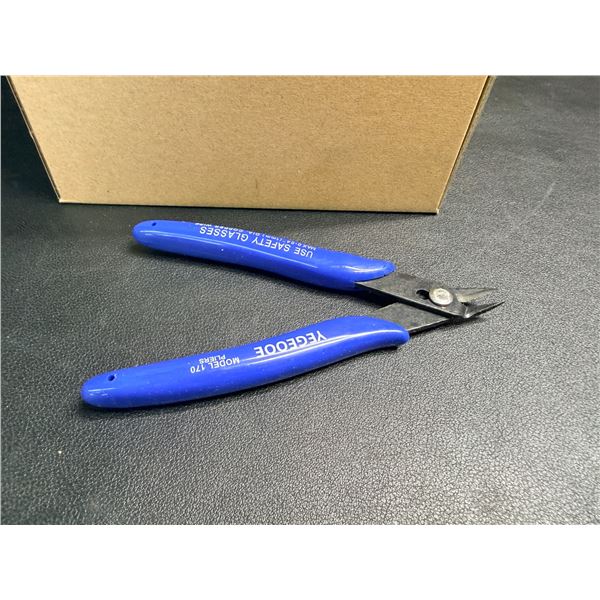 10-Pack of Flush Wire Cutters/Side Cutter Nippers (5" Size) for 3D Printing - Electronics etc - New