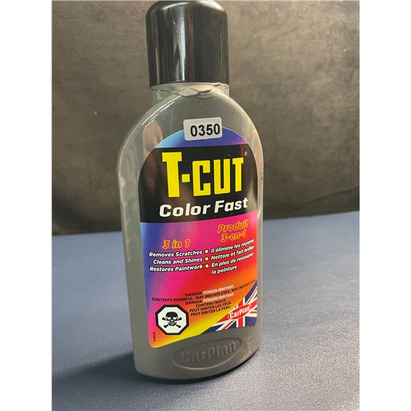 T-Cut Color Fast 3-in-1 (500ml) Removes Scratches/Cleans & Shines/Restores Paintwork - New