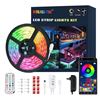 Image 1 : Rolightic LED RGB Smart Strip Light Kit for Indoors (32.8FT) App/Remote Control Strip Lights - New!
